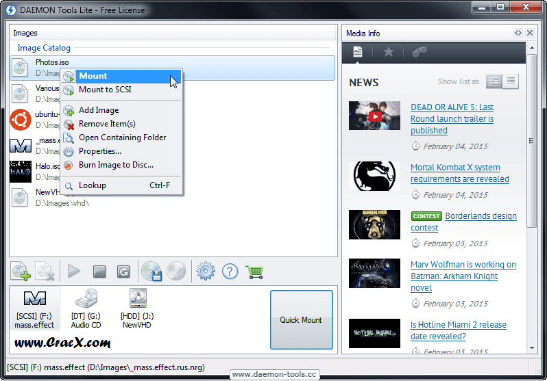how to create a virtual drive with daemon tools lite 10